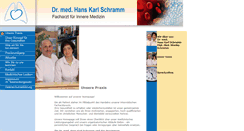 Desktop Screenshot of dr-schramm-forchheim.de